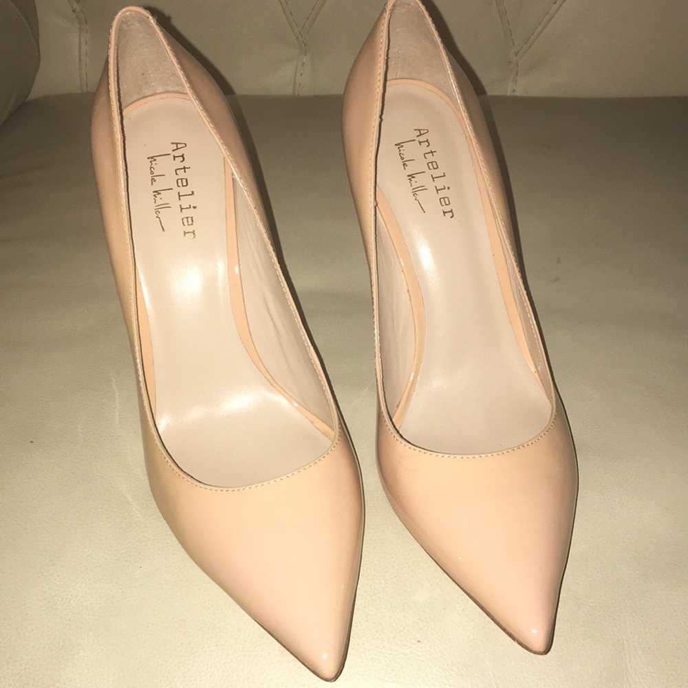 Nude 4in heels by Nicole Miller